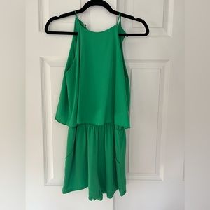 Super cute Kelly green romper